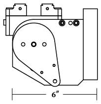 CAD drawing of 4th Axis Model